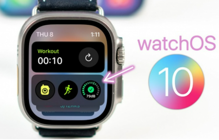 آبل تعلن عن اصدارها الجديد لتشغيل الساعة الذكية watchOS 10